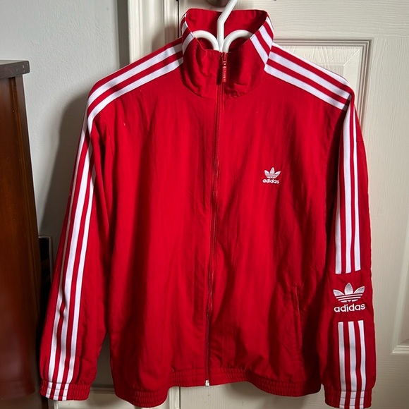 Adidas Red Track Jacket - Picture 4 of 4